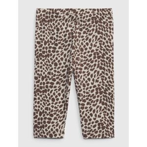 GAP Kids organic capri leggings leopard - Girls