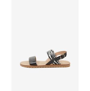 Black girly patterned sandals Replay - Girls