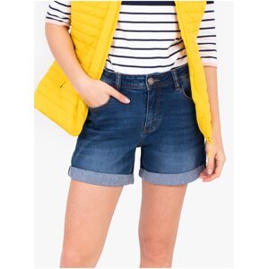 Navy Blue Women's Short Denim Shorts Brakeburn - Women