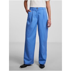 Women's Blue Wide Trousers Pieces Thelma - Women's