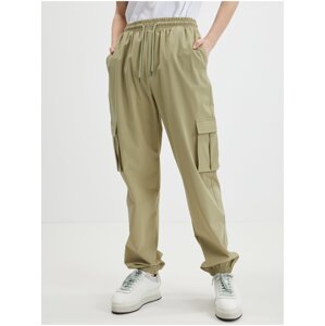 Khaki women's sweatpants Noisy May Kirby - Women's