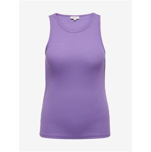 Purple women's basic tank top ONLY CARMAKOMA Kenya - Women's
