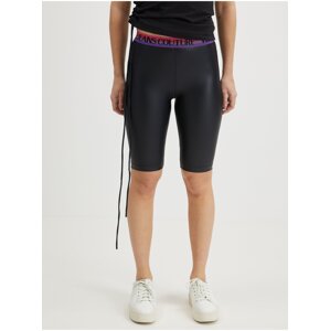 Black women's short leggings Versace Jeans Couture - Women's
