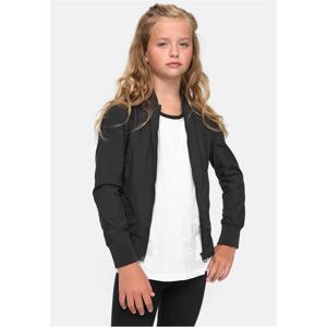 Girl's Light Bomber Jacket black