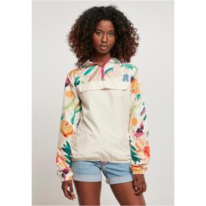 Women's combined jacket white, sand and fruit