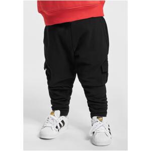 Fitted Cargo Boys' Sweatpants - Black