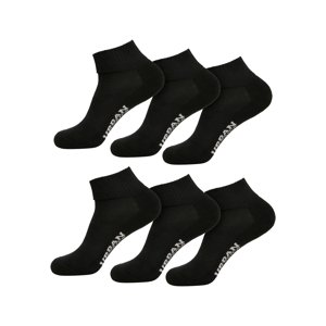High sneaker socks 6-Pack black