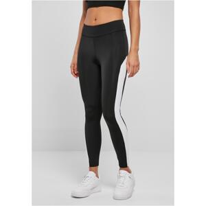 Women's leggings Color Block black/white