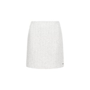 Tommy Hilfiger Skirt - WOOL BLEND HERRINGB SHORT SKIRT grey