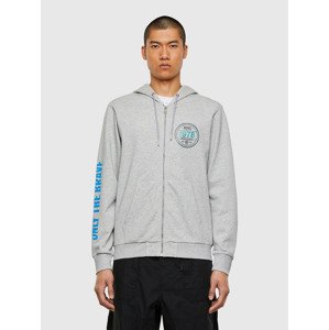 Diesel Sweatshirt - SGIRKHOODZIPK2 SWEATSHIRT gray