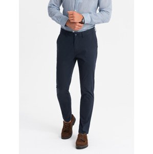 Ombre Men's uniform REGULAR FIT chino pants - navy blue