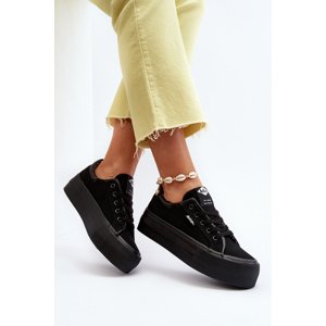 Women's Platform Trainers Lee Cooper