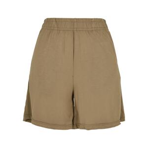 Women's modal shorts in khaki
