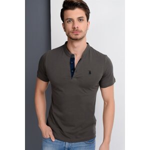T8560 DEWBERRY T-SHIRT-KHAKI