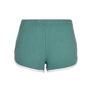 Women's Organic Interlock Retro Hotpants Faded/White