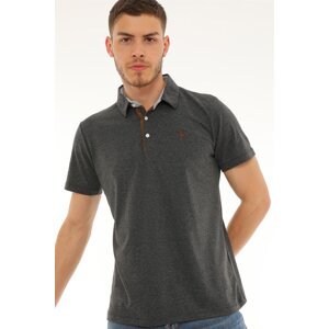 T8582 DEWBERRY MEN'S T-SHIRT-ANTHRACITE