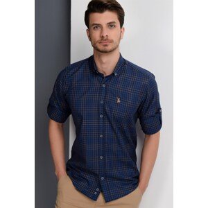 G650 DEWBERRY MEN'S SHIRT-NAVY-SAC