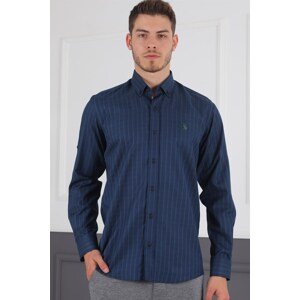 G720 DEWBERRY MEN'S SHIRT-NAVY-KHAKI