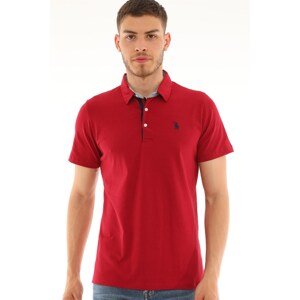 T8582 DEWBERRY MEN'S T-SHIRT-BURGUNDY