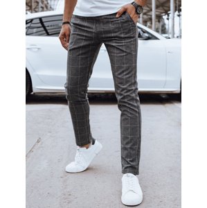 Spodnie męskie casual ciemnoszare Dstreet