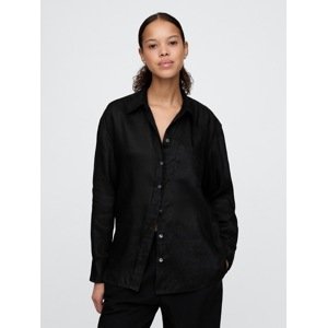 GAP Linen Oversize Shirt Big Shirt - Women's