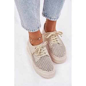 Boto Suede Ladies Lace-Up Shoes On Platform Artiker