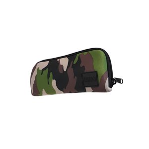 Green camo pencil case