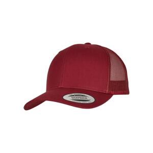 Retro Trucker Cap Cranberry