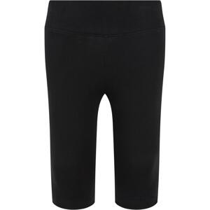 High-waisted shorts for girls - black