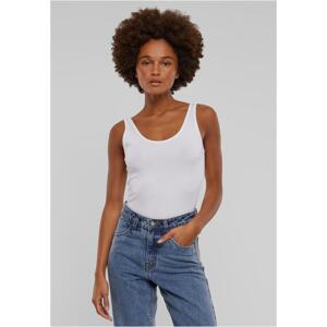 Women's bodysuit Organic Tank white