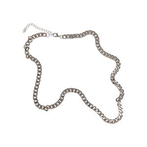 Long Basic Chain Necklace - Silver Color