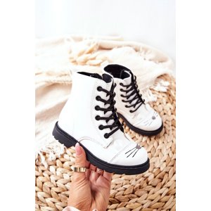 EVENTO Insulated Worker Boots with zip White Mousie