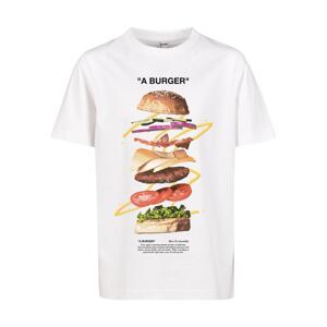 Kids A Burger Tee white