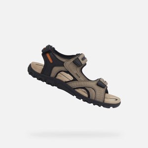 Beige men's sandals Geox Strada - Men's