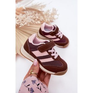 Boto Children's Sneakers Sports Shoes With Velcro Brown Viona