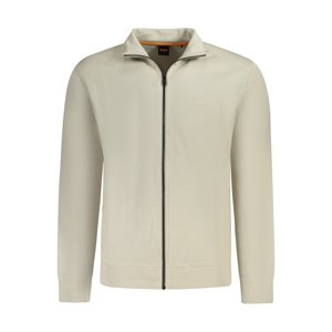BOSS MEN'S ZIP-UP SWEATSHIRT BEIGE
