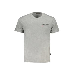 NAPAPIJRI MEN'S SHORT SLEEVED T-SHIRT GRAY