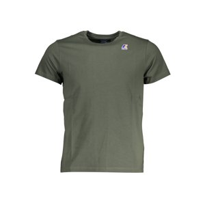 GREEN MEN'S K-WAY SHORT SLEEVE T-SHIRT