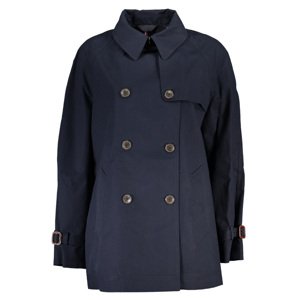 TOMMY HILFIGER WOMEN'S BLUE TRENCH COAT