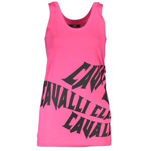 CAVALLI CLASS WOMEN'S PINK TANK TOP