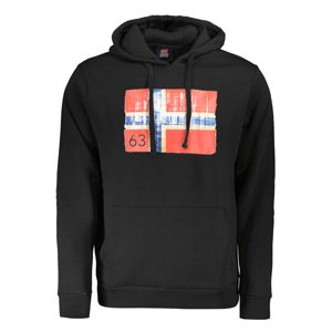 NORWAY 1963 BLACK MEN'S ZIP-UP SWEATSHIRT