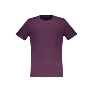 HARMONT & BLAINE MEN'S SHORT SLEEVE T-SHIRT PURPLE