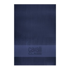 CAVALLI CLASS MEN'S BEACH TOWEL BLUE