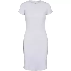 Women's ribbed t-shirt white