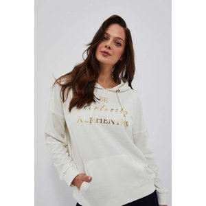 Marisse Women's Sweatshirt L-Bl-4008 Off White