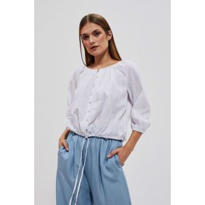 Marisse Women's Shirt L-Ko-4020 White