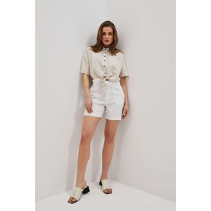 Marisse Women's Shorts L-Sh-4020 White