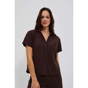 Marisse Women's Shirt L-Ko-4054 D.Oak