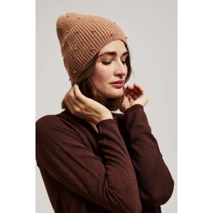 Marisse Knitted Hat With Beads