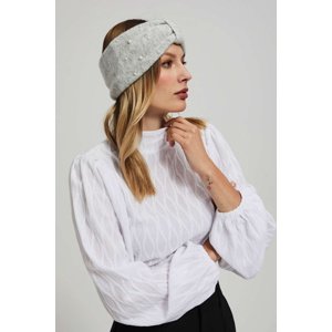 Marisse Gray Knit Headband